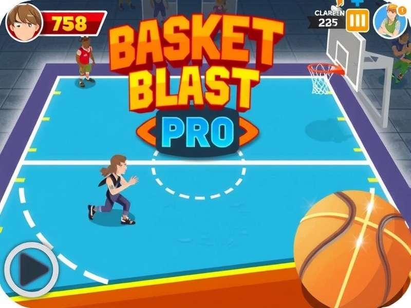 Basket Blast Pro Icon Game Screenshot